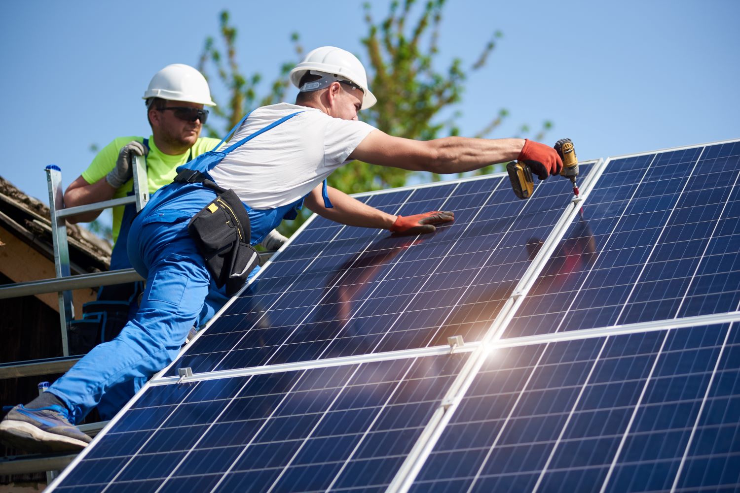 Installation einer PV-Anlage