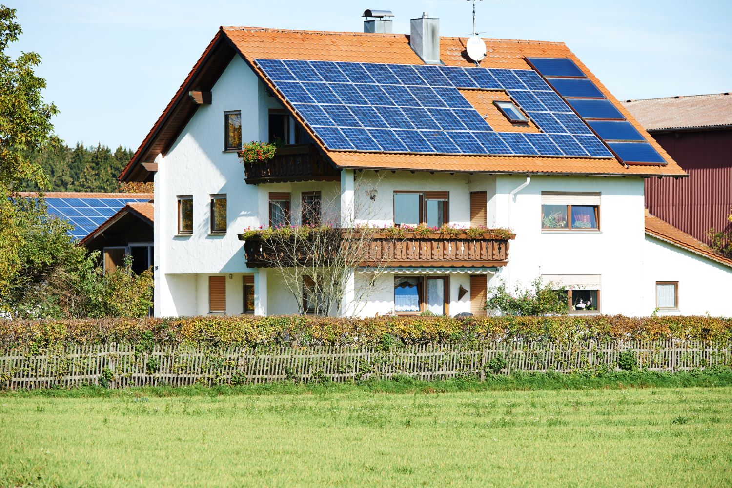Photovoltaikanlage auf Dach