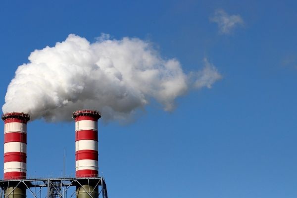 Rauchende Schornsteine, Verschmutzung, Industrie