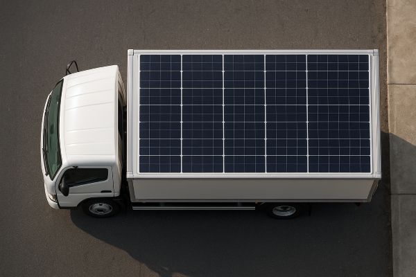 Lkw mir Solardach