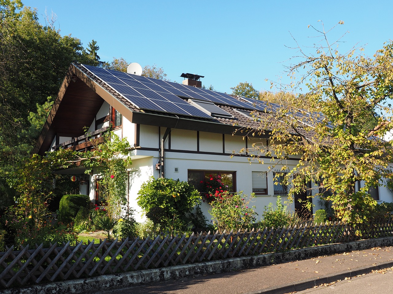 Einfamilienhaus mit Photovoltaik